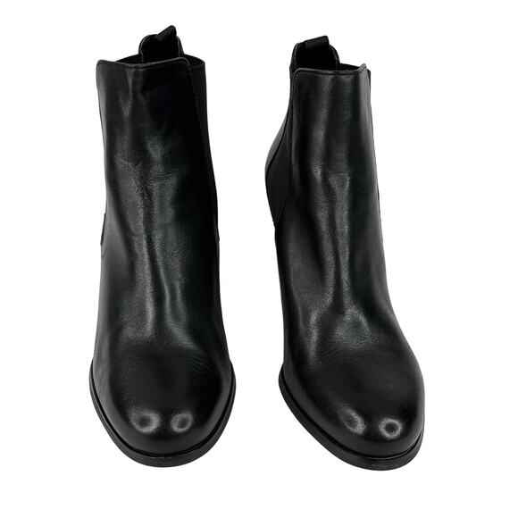 Michael Kors Boots Booties Chelsea 7.5M 3.5" Block Heels - Picture 2 of 12